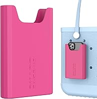 Vista 24 de OUTXE Soporte de teléfono de silicona para bolsa Bogg, accesorio de dijes porta estuches de teléfono compatible con todas las bolsas Bogg, soporte