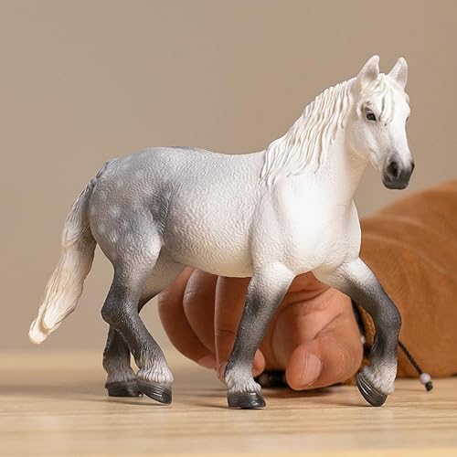 Miniatura 2 de Schleich Farm World - Figura de yegua Percheron de juguete de animales de granja