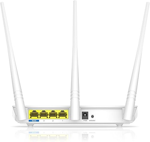 Miniatura 2 de Tenda N300 Router WIFI inalámbrico con antena de alta potencia 5dBi (F3), Blanco