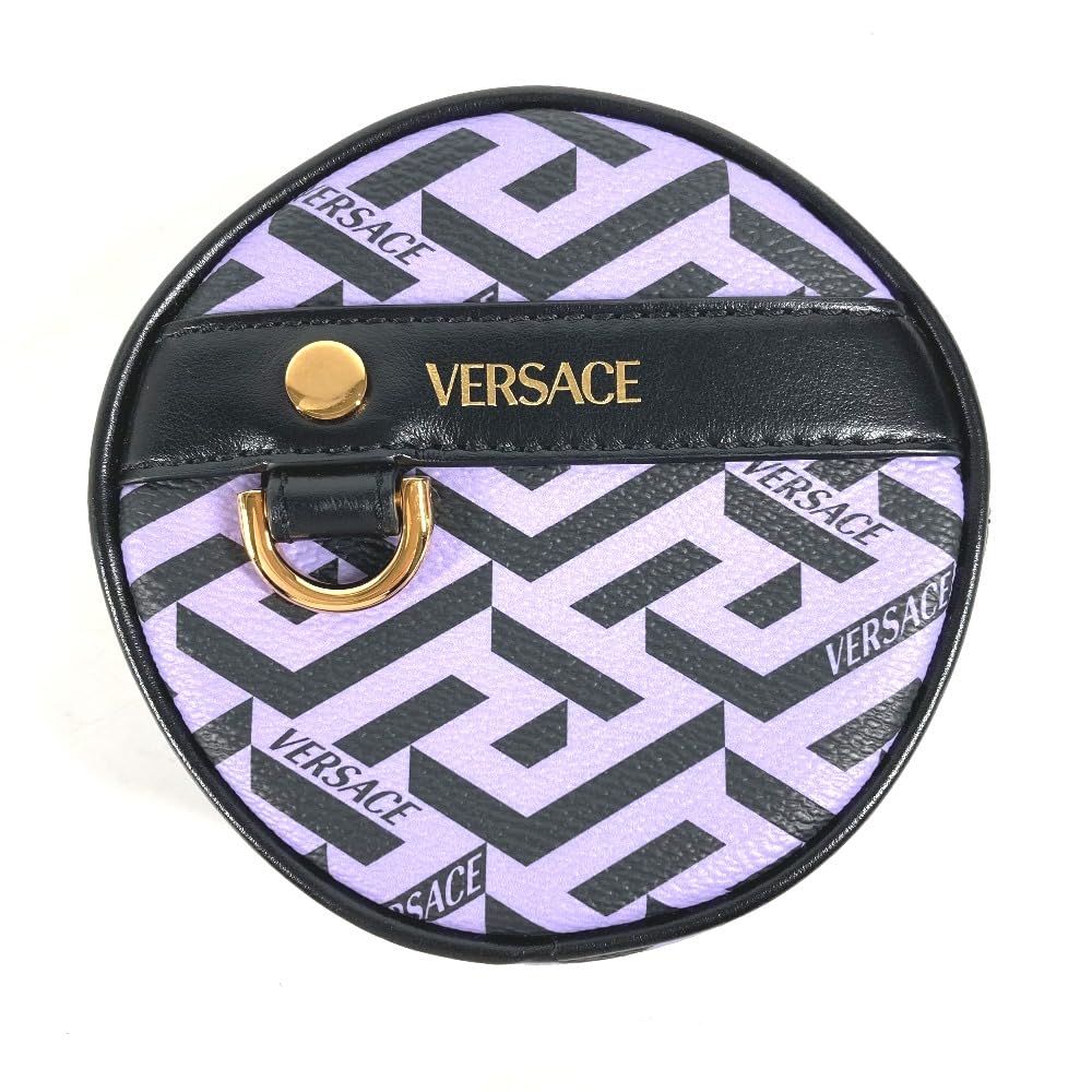 【未使用】VERSACE ヴェルサーチ　グレカロゴ　ポーチ Amazon | [Versace] (ヴェルサーチ) 総ロゴ ラグレカ スクレア