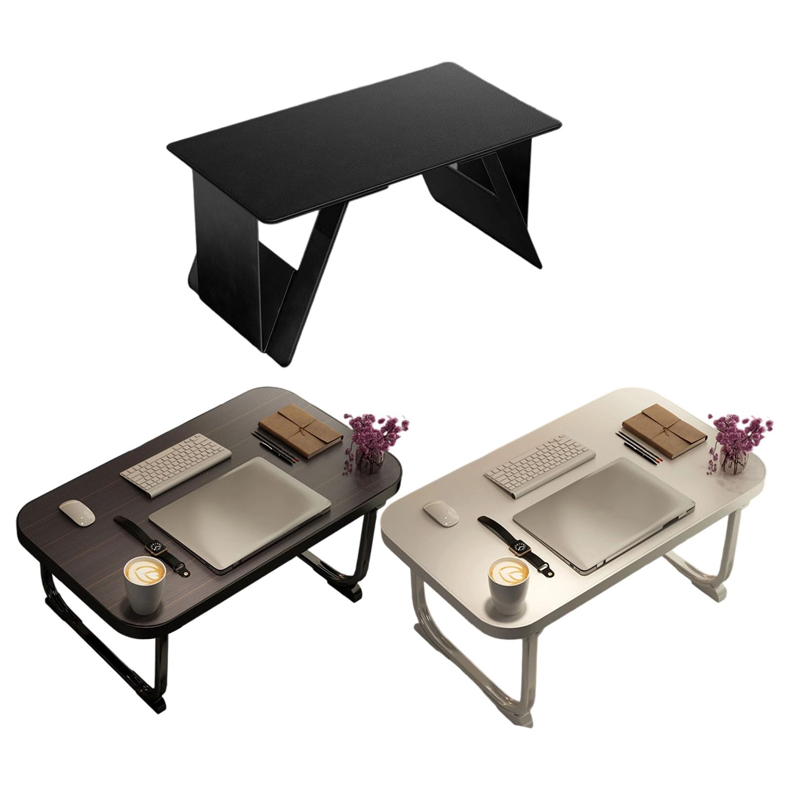 Scrivania Per Computer Portatile, Tavolo Da Letto Per Laptop, Vassoio Per La Colazione, Scrivania Pieghevole Portatile - Foto 9