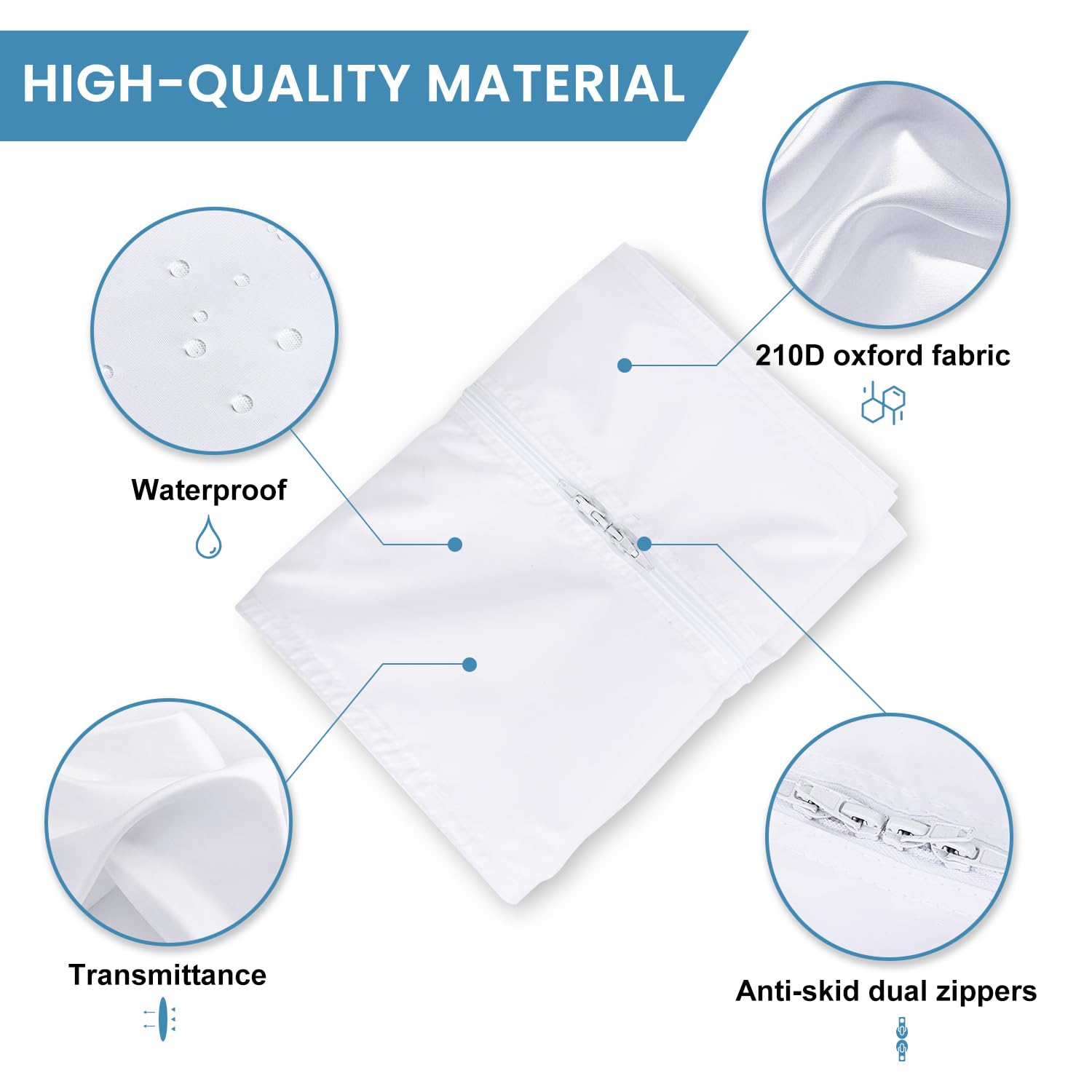 Kit Ventana Aire Acondicionado Portatil 400cm con Cremallera, Lazos de Fijación, Grifo adhesivo, Aislante Aire Acondicionado, Sello Ventana Aire Acondicionado