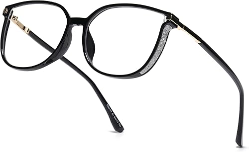 Miniatura 1 de Vintage Cat-eye Blue Light Blocking Glasses for Women, Lightweight TR90 Fashion Eyeglasses