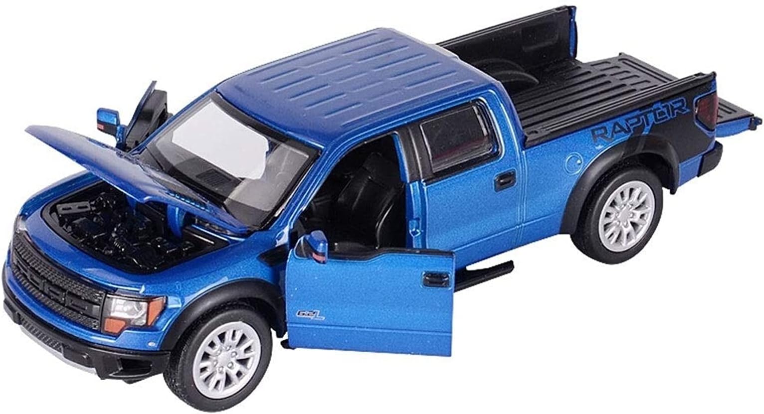 Variable Color Diecast Vehicle (1:32 Scale) By Mais Ford Raptor Pickup Truck Toy Aiya New Classic Technic Pickup Car Mini Toys Story Play 4+ Years Old Toddlers for Adults