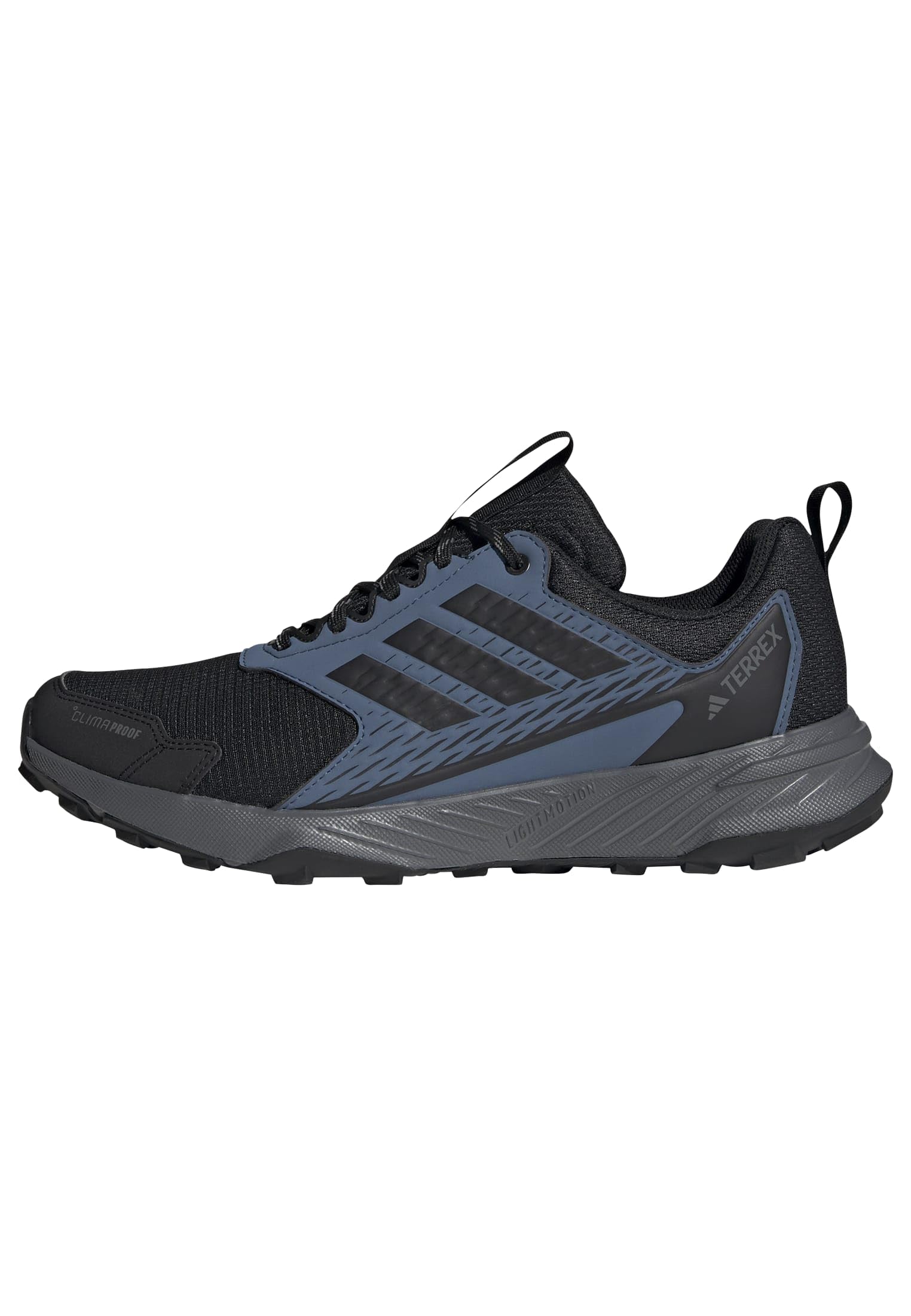 adidas Terrex Mens Outdoor Tracefinder 2 Clima Trail Running Shoes, Black, Size 8, Men