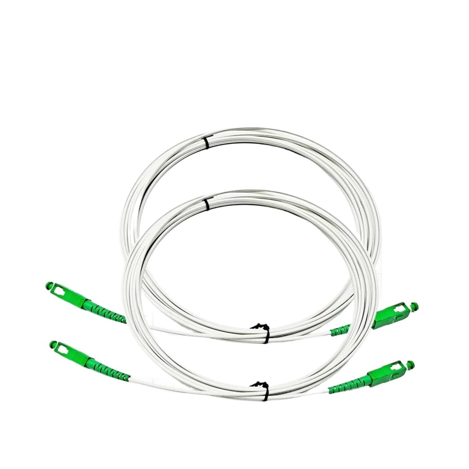 Câble fibre optique SC coudé monomode G657A2 installation murale discrète 1m