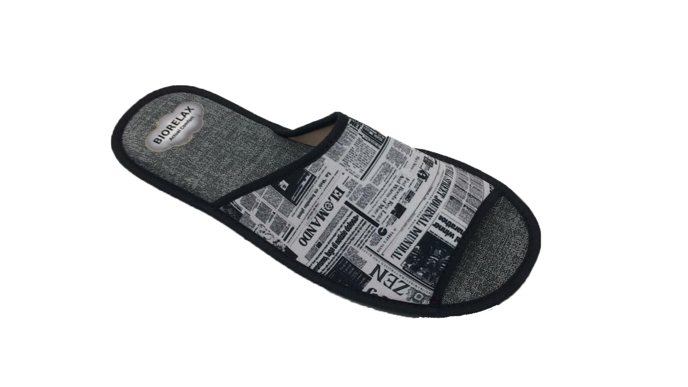 Biorelax Zapatillas de Estar por casa Puntera Abierta