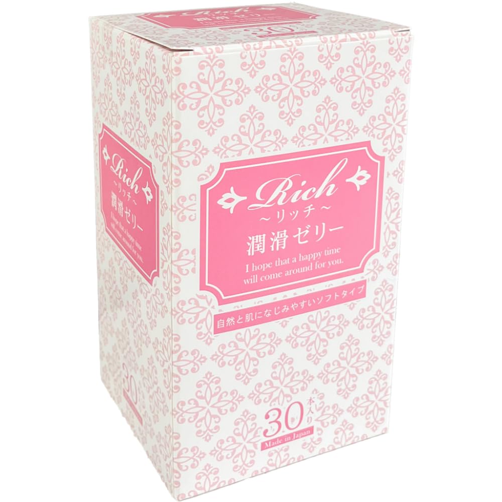 ユタカ リッチ潤滑ゼリー 30本入り ソフトタイプ