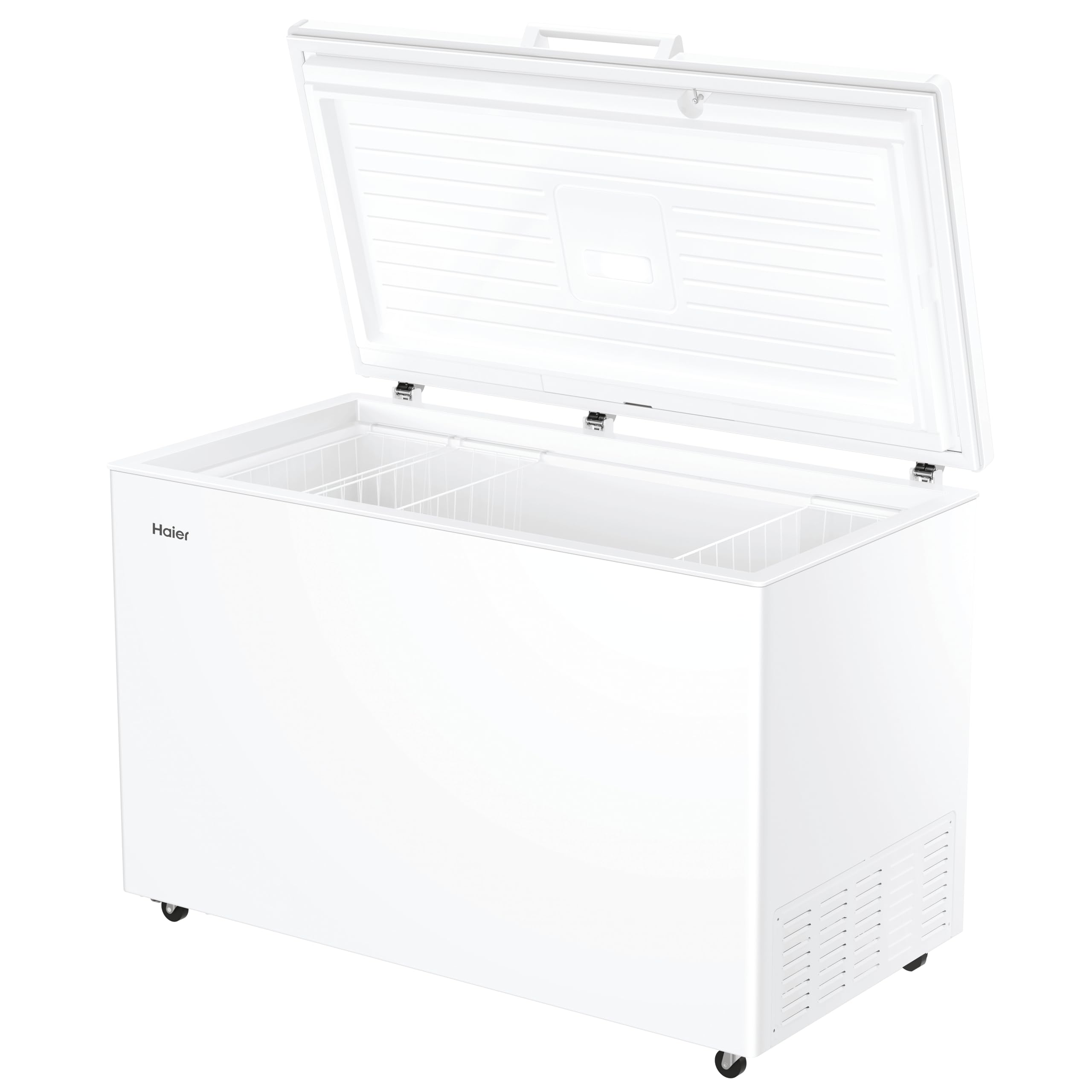 Haier HCE420E Congélateur 418 L Low Frost Contrôle électronique température Congélation rapide LED