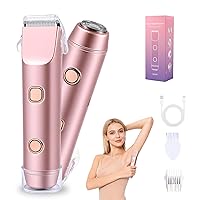 Carehabi 2 in 1 Rasoio Elettrico Donna & Bikini Trimmer - IPX7 Impermeabile