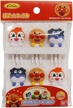 Anpanman smiling fork pick [036845]