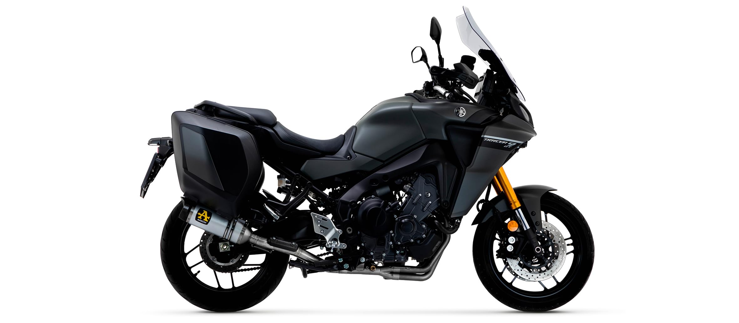YAMAHA TRACER 9 '21 HOMOLOGATED CATALYTIC STAINLESS STEEL COLLECTOR LOW VERSION