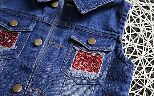 Consejos y reviews para comprar Chaleco vaquero niña listamos los 10 mejores. 3 Imagen adicional