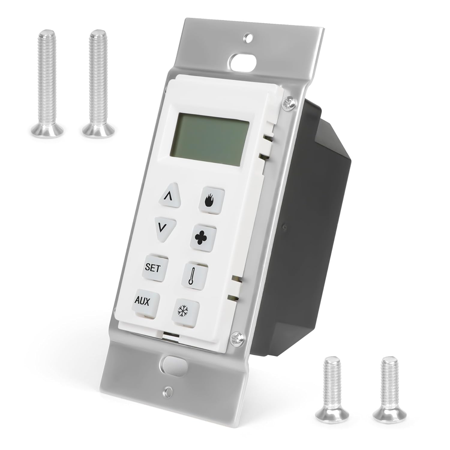 HTI-12-007 Wall Switch Key Pad Control Assembly Compatible with Heat N Glo, Heatilator, QuadraFire Gas Fireplaces, fit for NG and LP Units