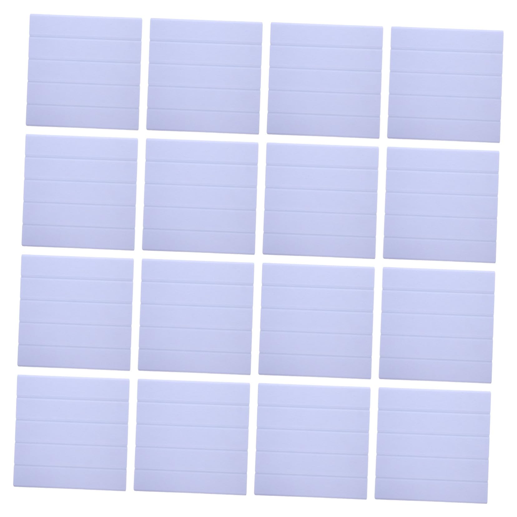 NOLITOY 12 Piezas Paneles Acústicos Autoadhesivos para Pared Techo Puertas Aislamiento Vertical de Fibra de Poliéster para Oficinas Hogar