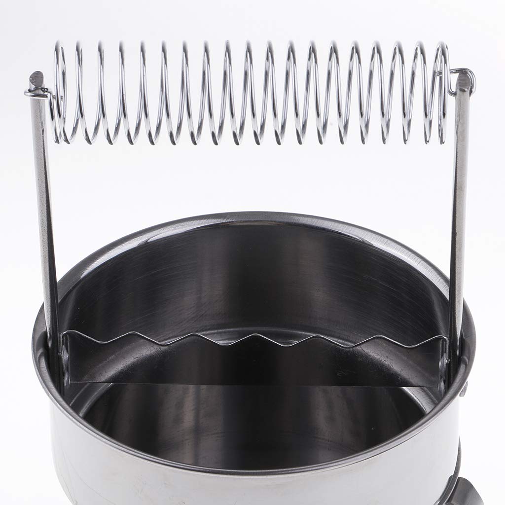 Secchio Lavapennelli Leopacat - Doppio Mestolo Con Filtro Per Pittura Olio