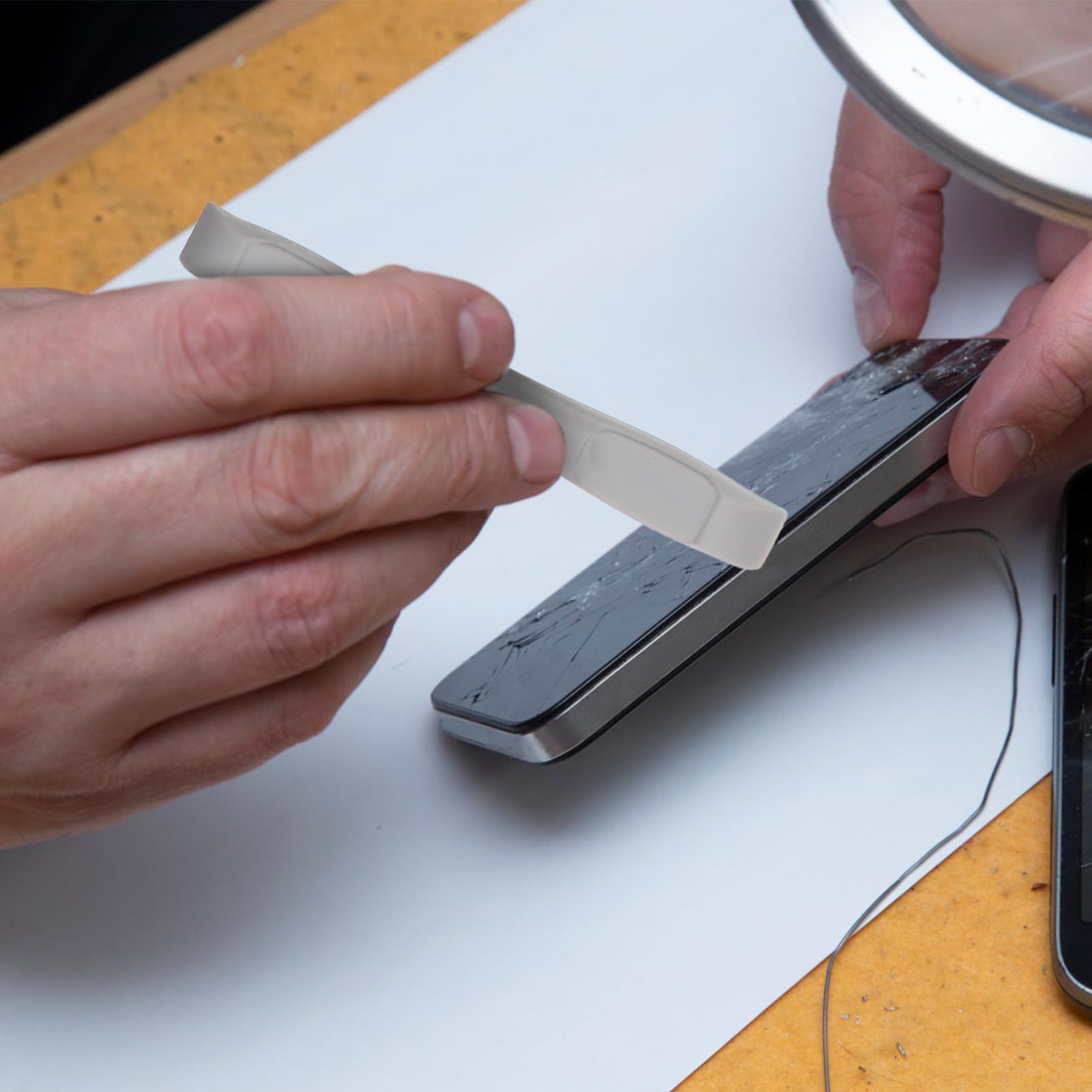 HOMSFOU 115-in-1 Telefon Reparaturset Aus Chrom Vanadium Stahl Rutschfester Griff Vielseitiges Öffnungs Und Hebelwerkzeug Für Smartphone Tablet Und Uhr