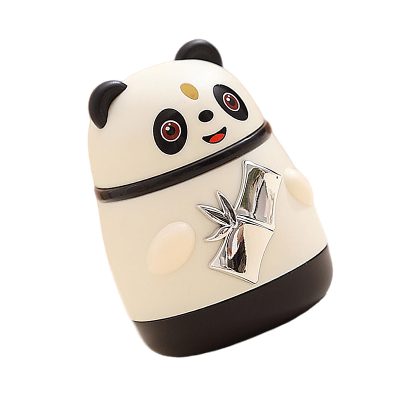 Buxuaaaa Press Type Toothpick Holder Box Lovely Panda Toothpick Dispenser Portable Storage Box Homes Decorations Press Type