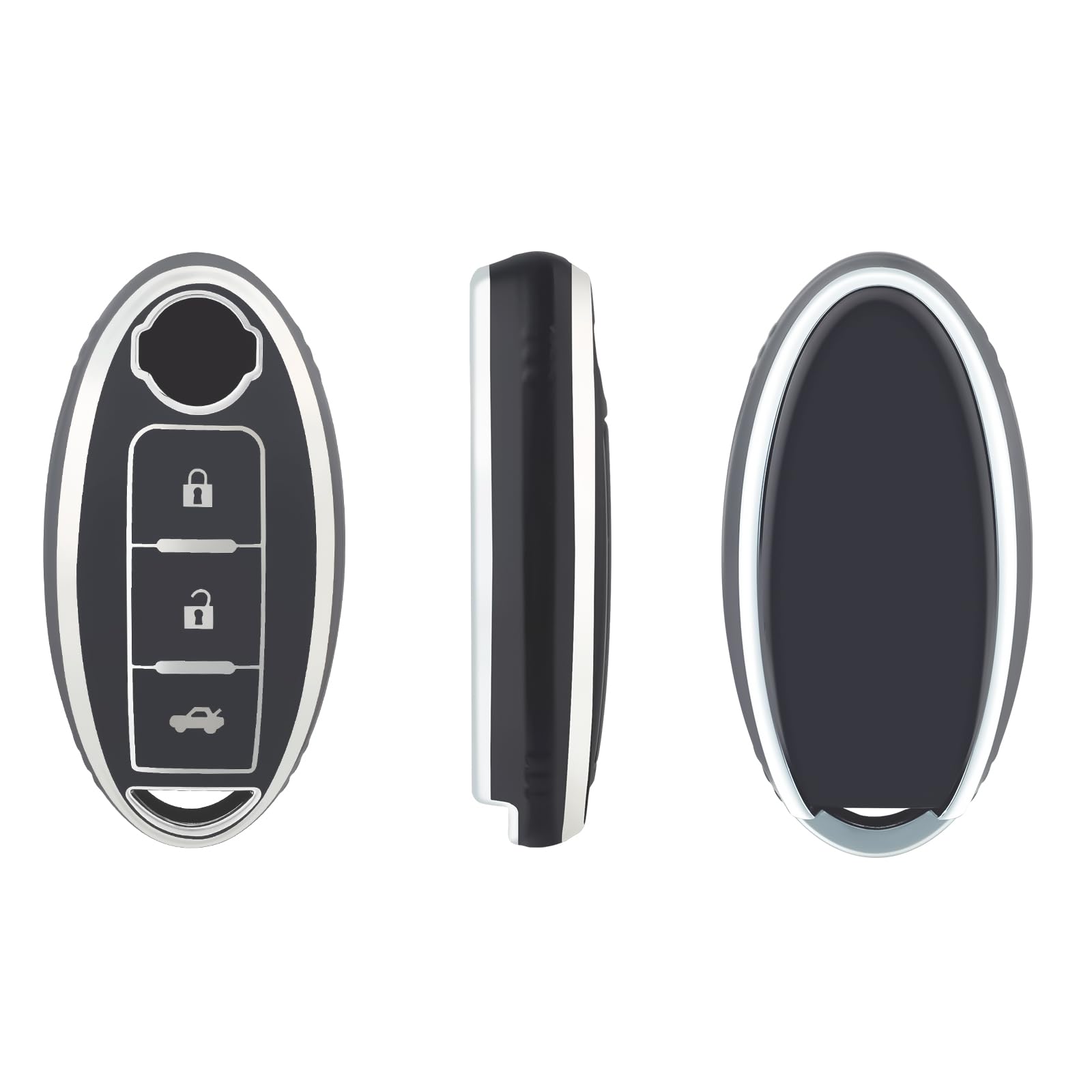 Cover Per Chiavi Auto Nissan E Infiniti - Custodia Protettiva TPU Personalizzata Con Design Elegante - Foto 4