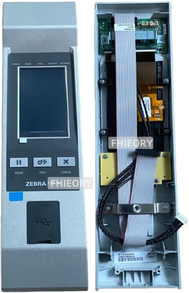 P1083320-123 Touch Screen Control Panel for Zebra ZT620 ZT620R Thermal Barcode Label Printer 203dpi 300dpi