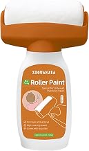 dijiusidy Cepillo de rodillo para pintura de pared, fácil cubierta de manchas, ahorra tiempo y energía, Color brillante sin amarillear, cepillo de rodillo de pintura ABS