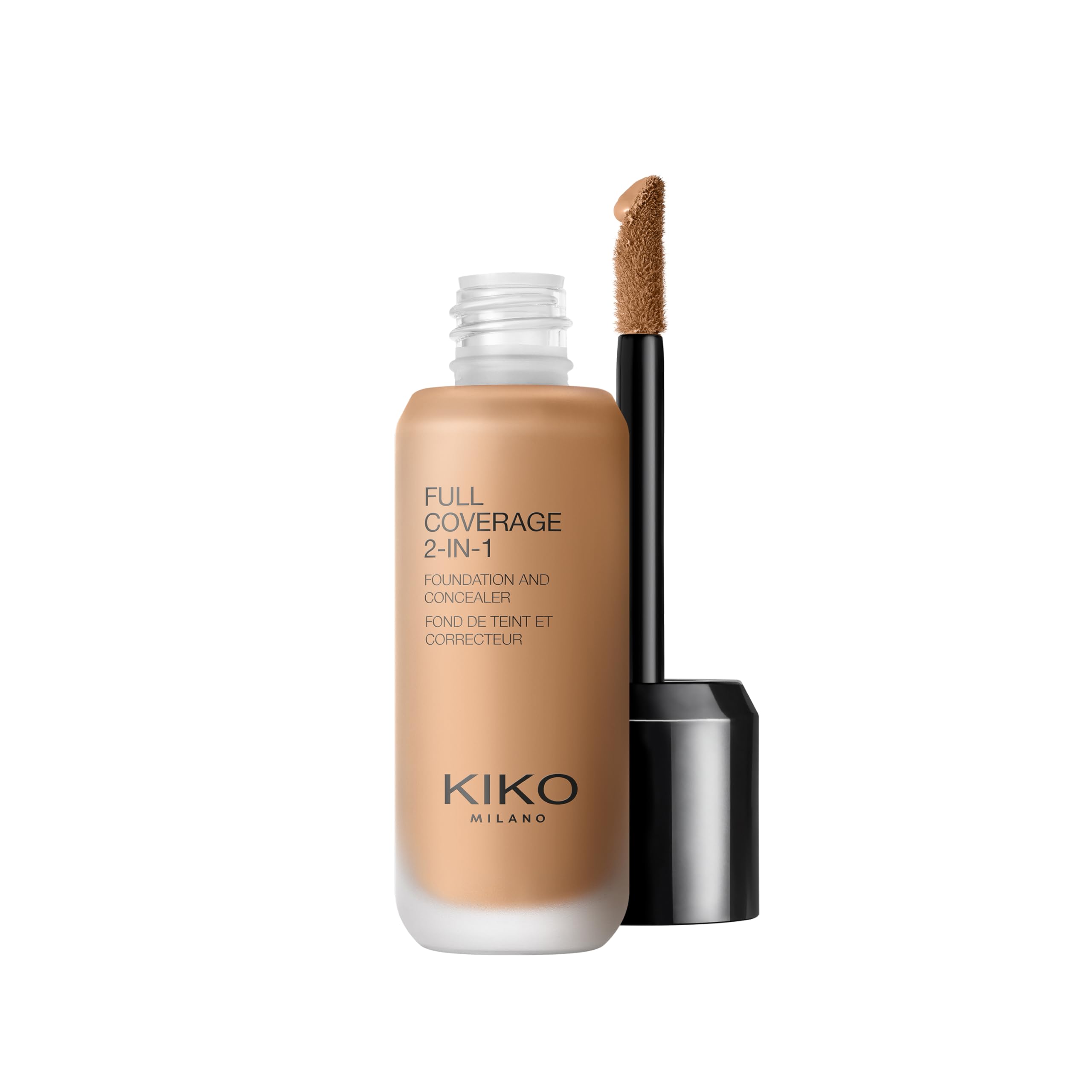 KIKO Milano Full Coverage 2-In-1 Foundation & Concealer 33 Nr95, 2 In 1 Foundation And Concealer, Superior Coverage
