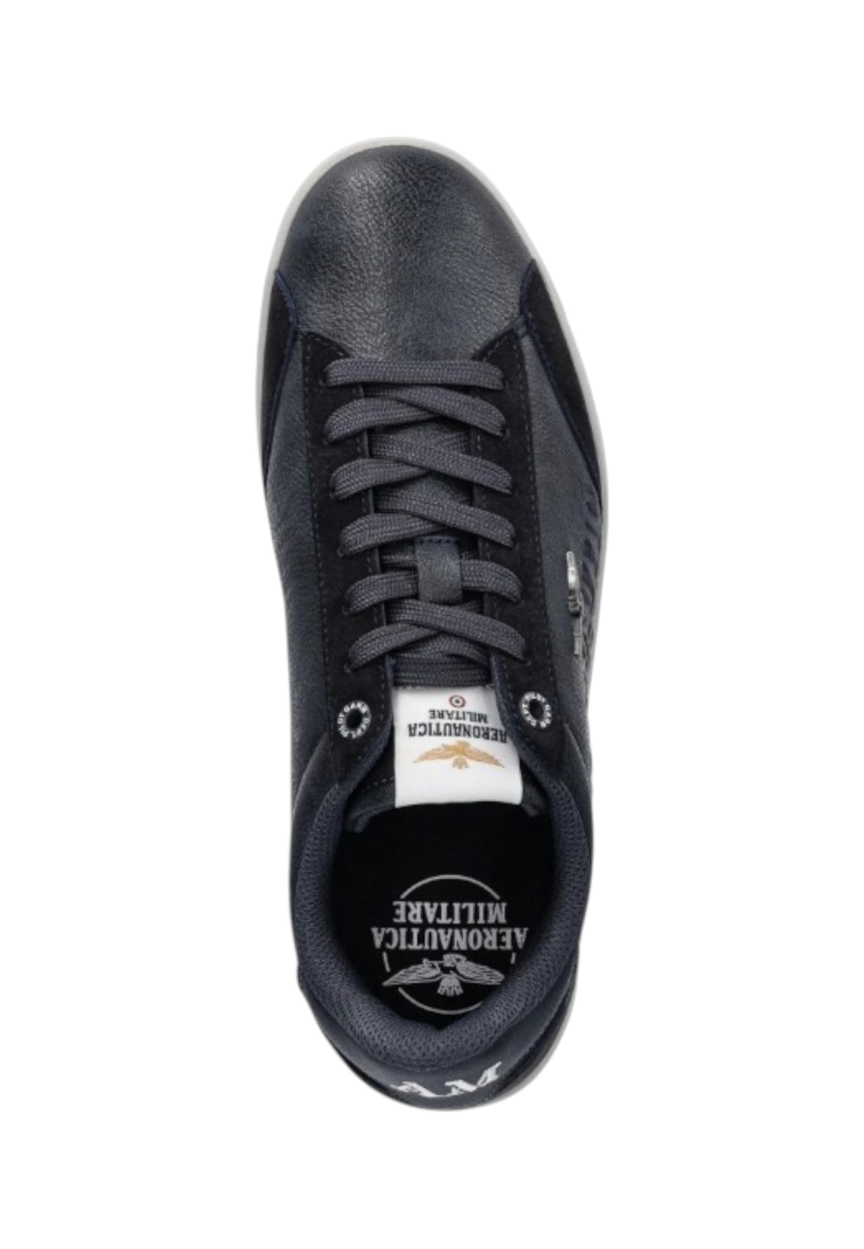 Aeronautica Militare Uomo Sneakers Basse 252SC0306UCT03385 Poliuretano Blu Scuro 44