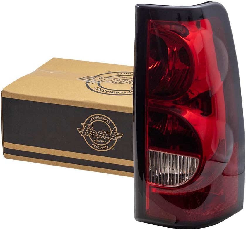 Brock Tail Light for 2004-2006 Silverado 1500 Fleetside Exc Dual Rear Wheels for 2005-2006 Silverado 1500 HD 19169005 Right GM2801174