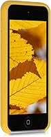 Vista 2 de kwmobile Funda de silicona TPU compatible con Apple iPod Touch 6G / 7G (6ª y 7ª generación), funda protectora suave y flexible, color amarillo miel