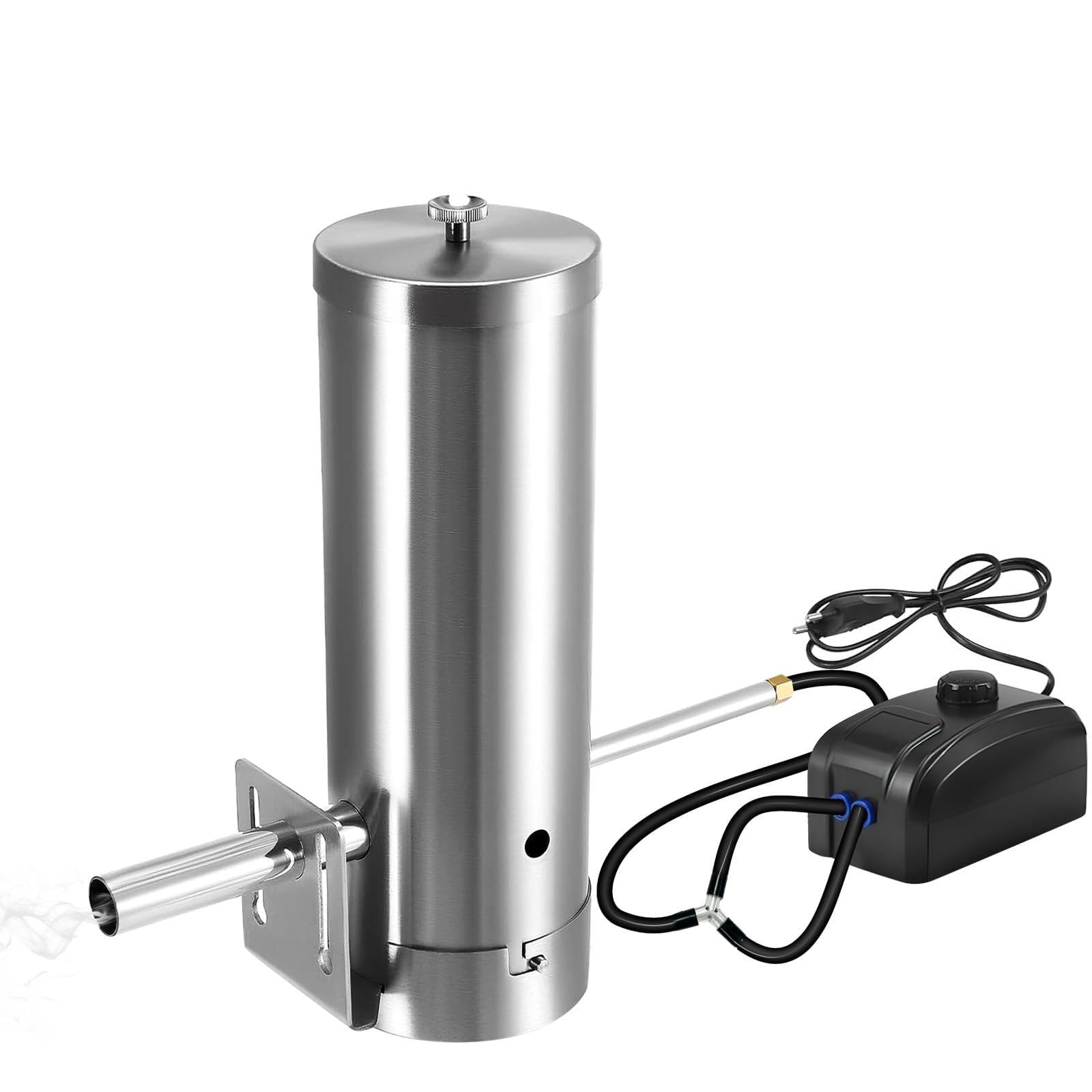 Kaltrauchgenerator Edelstahl, Kaltrauchschnecke für Smoker, Grill und Räucherofen, Räucherspirale für Fisch, Fleisch, Käse und Gemüse, langlebiger Kaltrauch Rauchgenerator