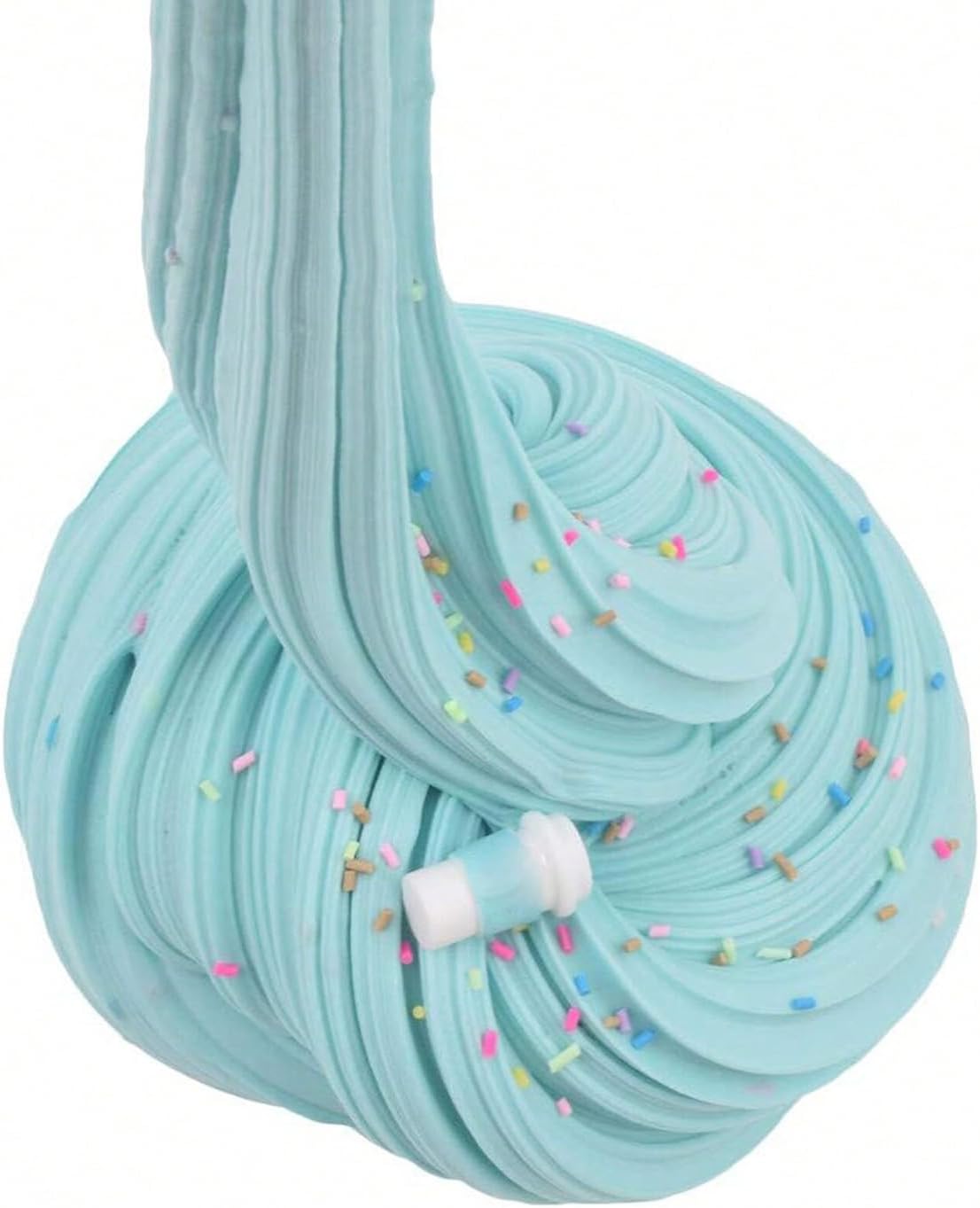 Blue Latte Butter Slime,Coffe Cup Scented Slime,Strechy Non-Sticky, Stress Relief Toy for Girls and Boys