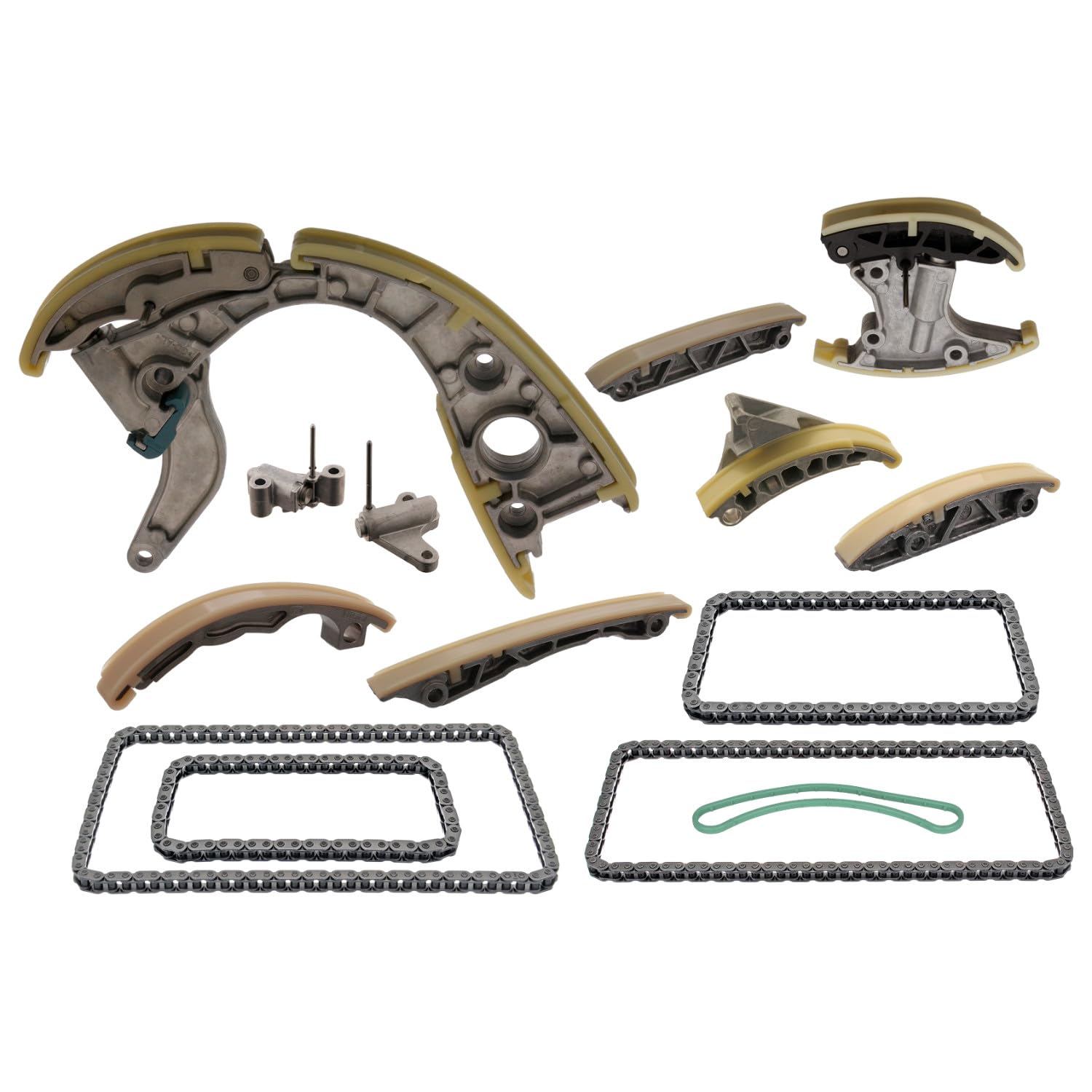 febi bilstein 49440 kit catena distribuzione per albero camme, 1 unità | Compatibile con: AUDI A8 D4, Q7, VW TOUAREG