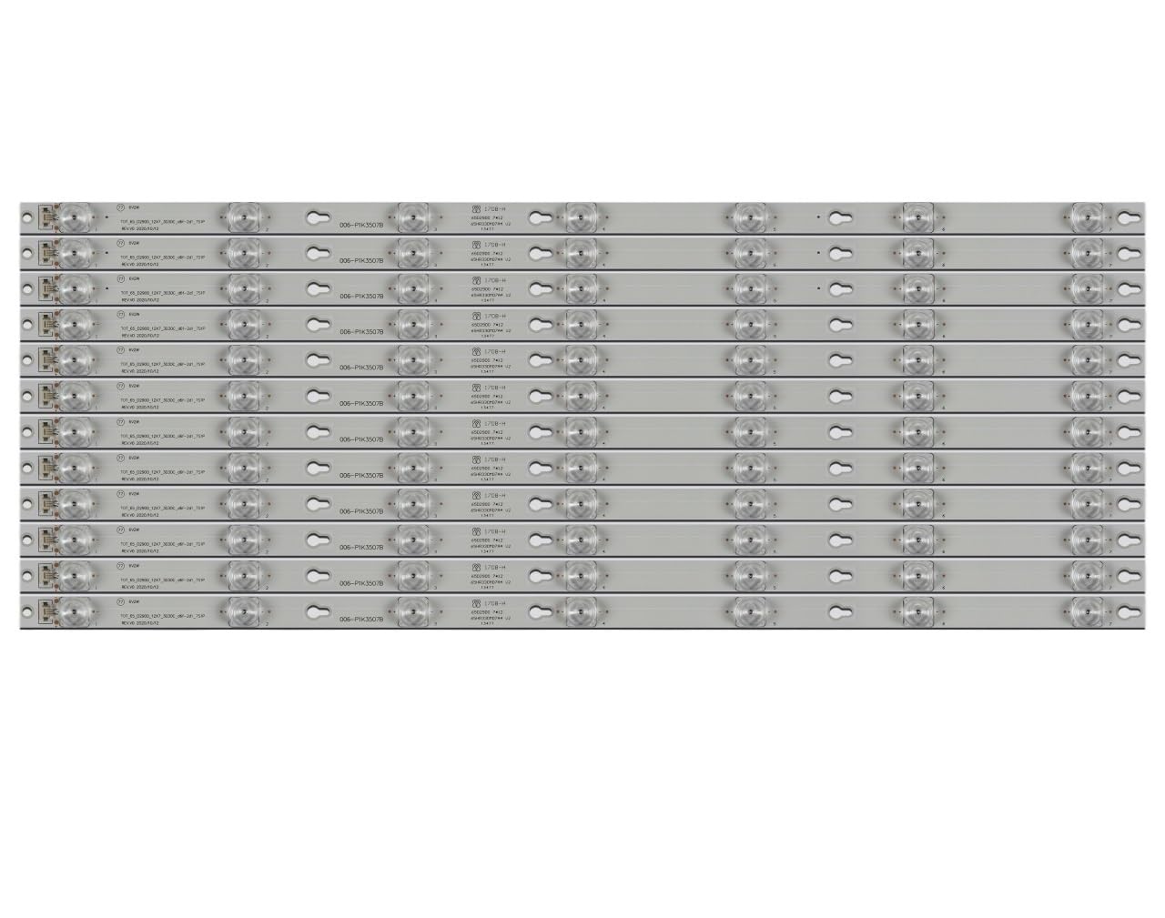 Tira de retroiluminación LED para TV 65 pulgadas para 006 P1K3507B 65UC6306 65UC6406 U65P6046 65S401 65S403 65S405 65S423 65D2900 LVU650SS0 65US6016