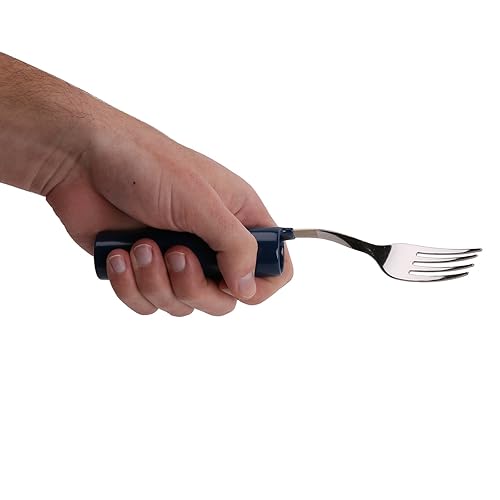 Miniatura 2 de Sammons Preston Mango integrado de 8 38 pulgadas, mango cilíndrico de acero recubierto de plástico azul de 4 pulgadas de largo con 1 pulgada de