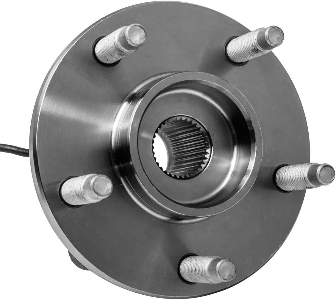 AUQDD 513206 Front Wheel Hub and Bearing Assembly (Fit Vehicles With 4-Wheel ABS and 5 Stud Hub) Compatible With 05-10 Chevy Cobalt 06-11 HHR (NO SS and SS Panel) Pontiac G5 Pursuit 03-07 Saturn Ion