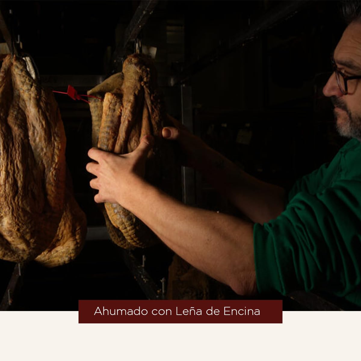 Cecina de León (IGP). 7 Sobres de 90g Loncheados de Cecina de Vaca Premium 100% Natural. Alto Contenido en Proteína, Ahumado con Leña de Encina. Envasado al Vacío. Cecina Lista para Comer.