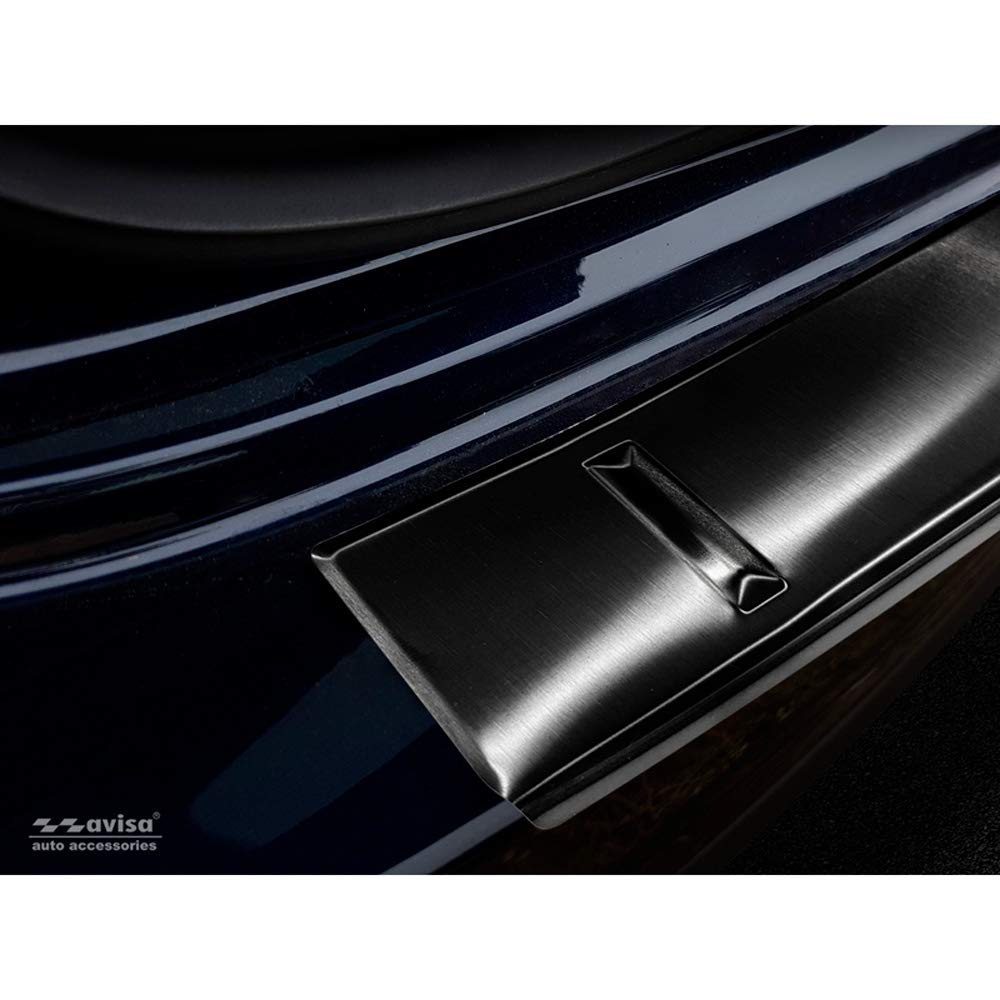Protection De Seuil Arrière Inox Avisa - Pour Mercedes GLE II (W167) Facelift 2023- - Modèle 'Ribs