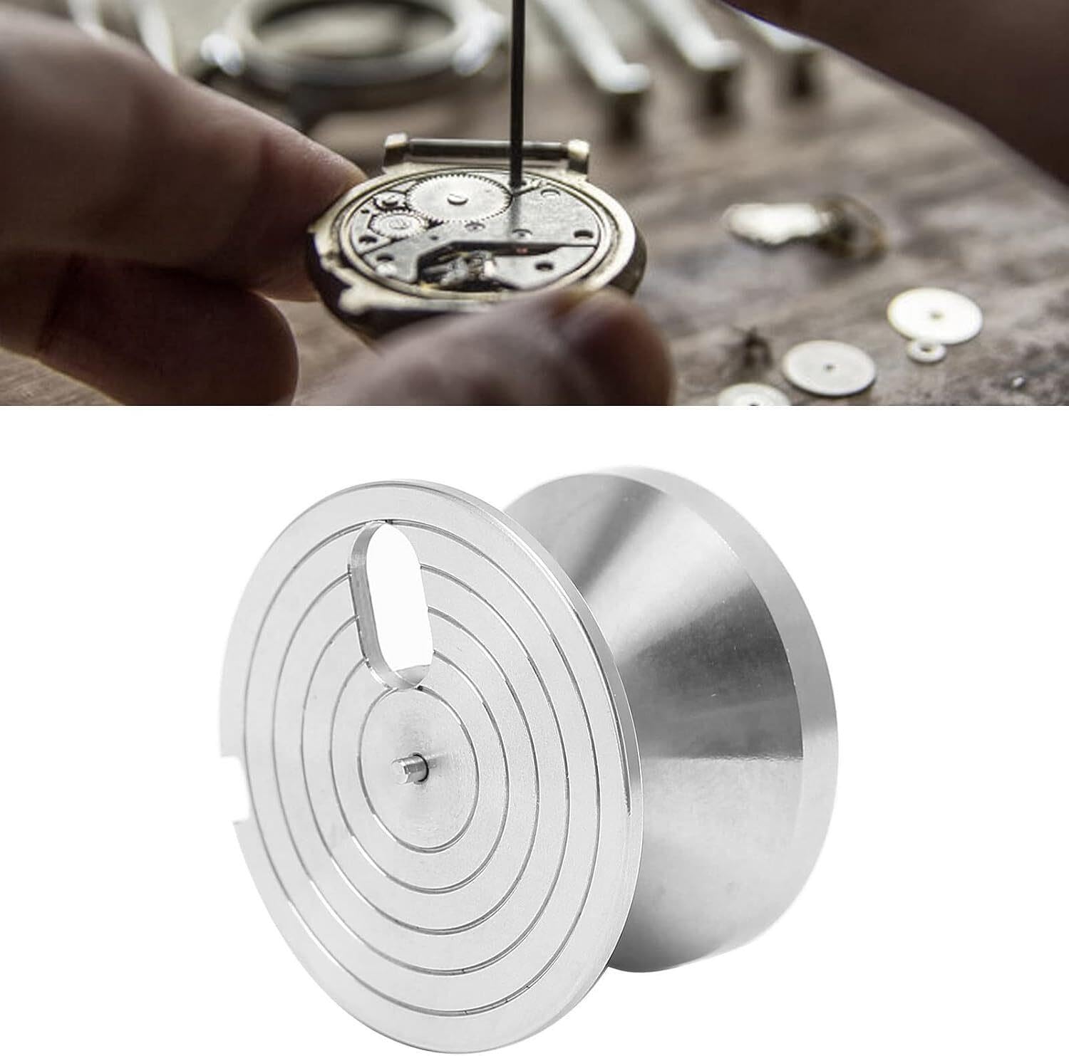 Support de Mouvement de Montre en Acier Inoxydable, Outil de Fixation de précision pour la réparation des horlogers