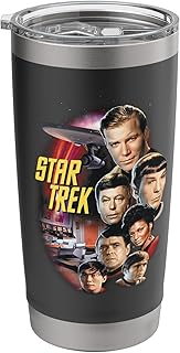 Star Trek The Classic Crew Stainless Steel Insulated Tumbler