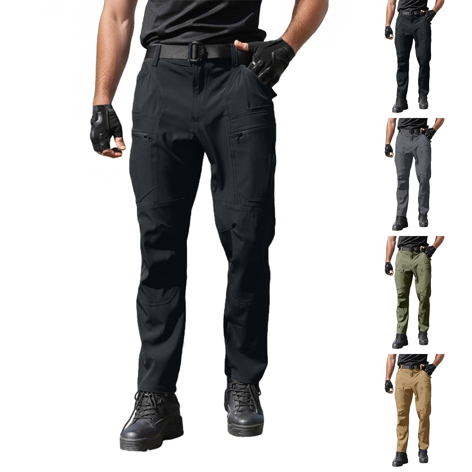 Pantalon de randonnée thermique homme imperméable et ripstop extensible