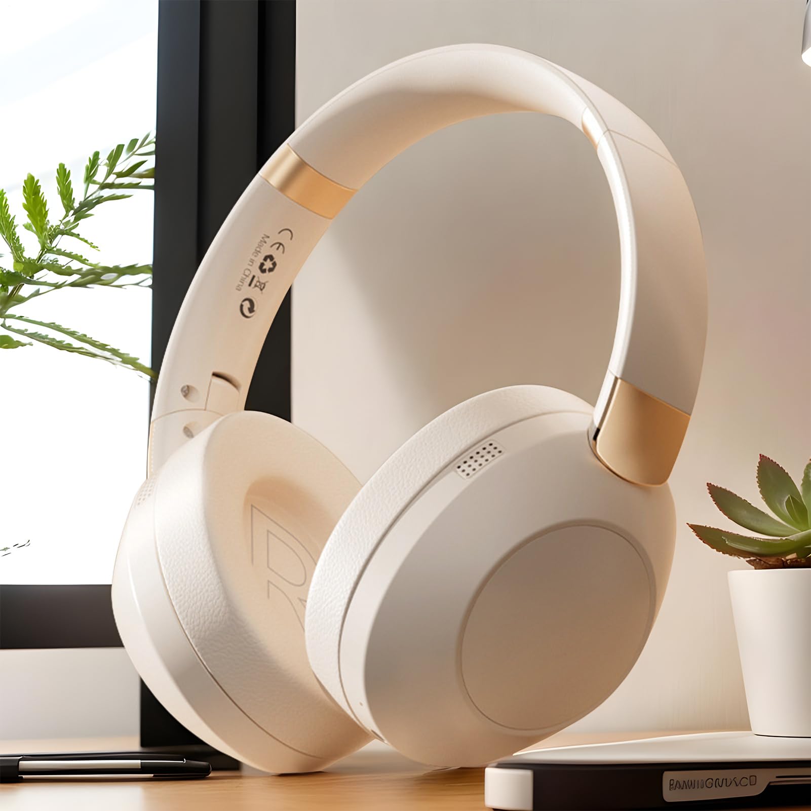 Casque Audio sans Fil Grands Écouteurs Haute Fidélité