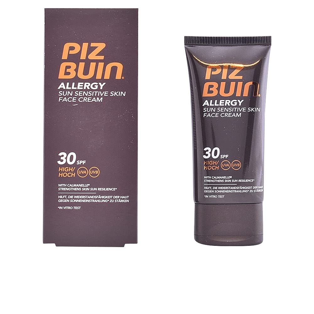 Piz Buin Allergy Face Cream Face Protection Spf 30 For Sensitive Skin 50 Ml-image