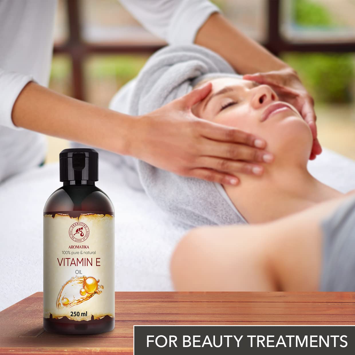 Vitamin E Oil 250ml, Natural Oil, Vitamin E Oil for Face, Good Care for Skin, Hair, Nails, Lips, Oil with Vitamin E - Image 4