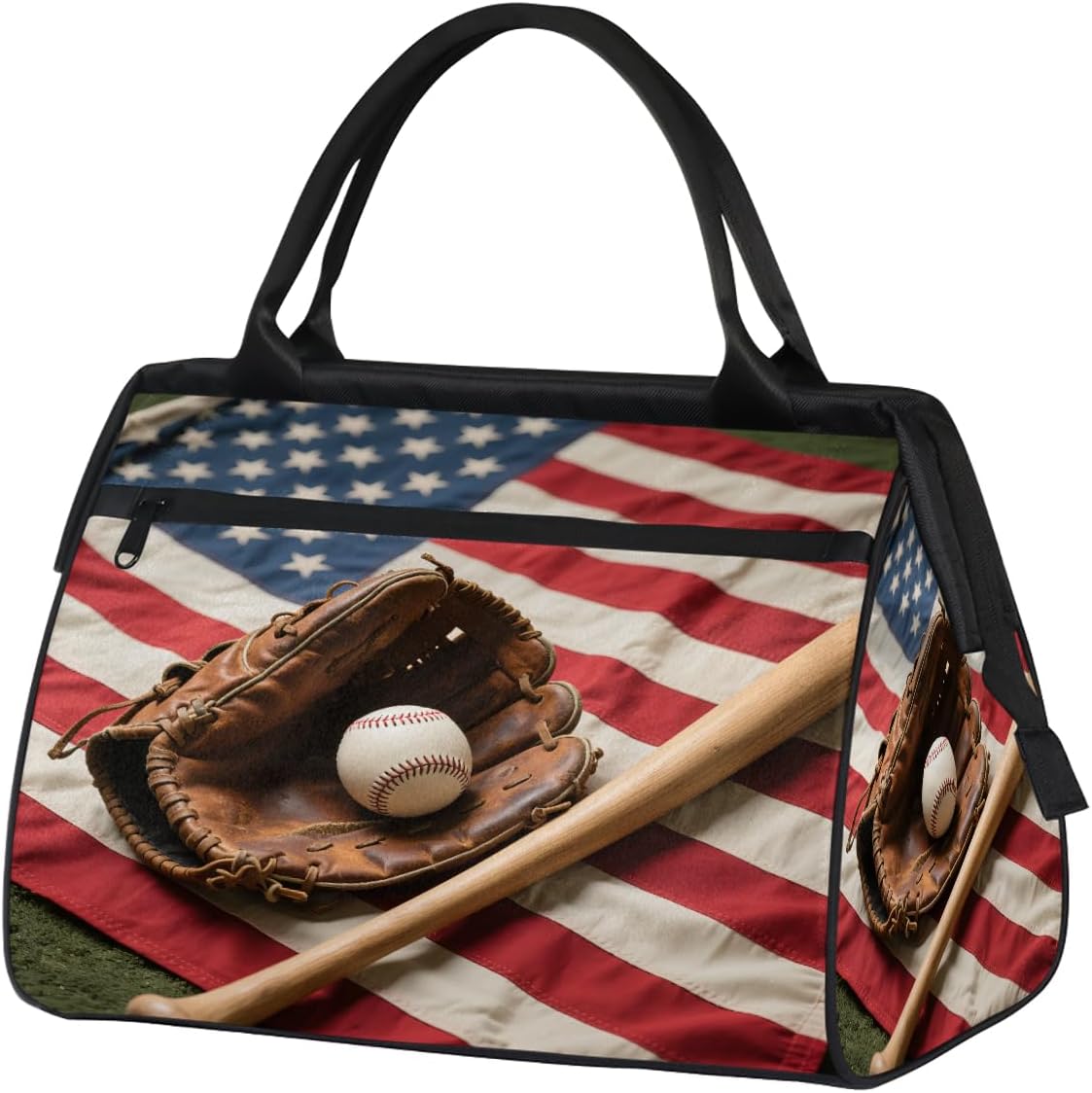 Travel Gym Bag - Baseball Gear Large Capacity Tote for Men Women - Shoulder Weekender Bag for Travel Yoga School - Mommy Hospital for Labor Delivery