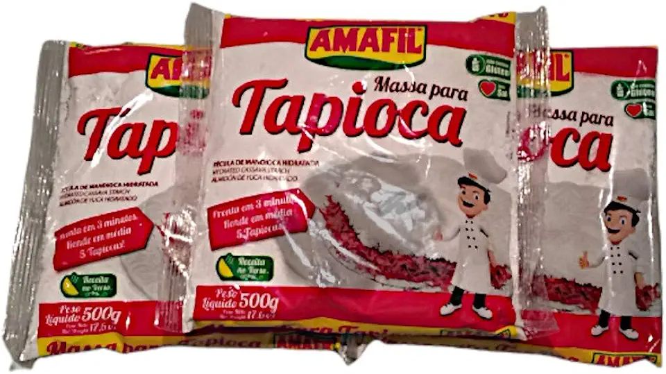 kit c 3 Massa de Tapioca Amafil 500 GR