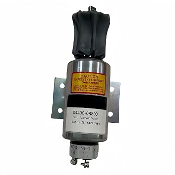 Stop Solenoid 04400-08801 0440008801 For Mitsubishi S12R Engine Aftermarket Parts