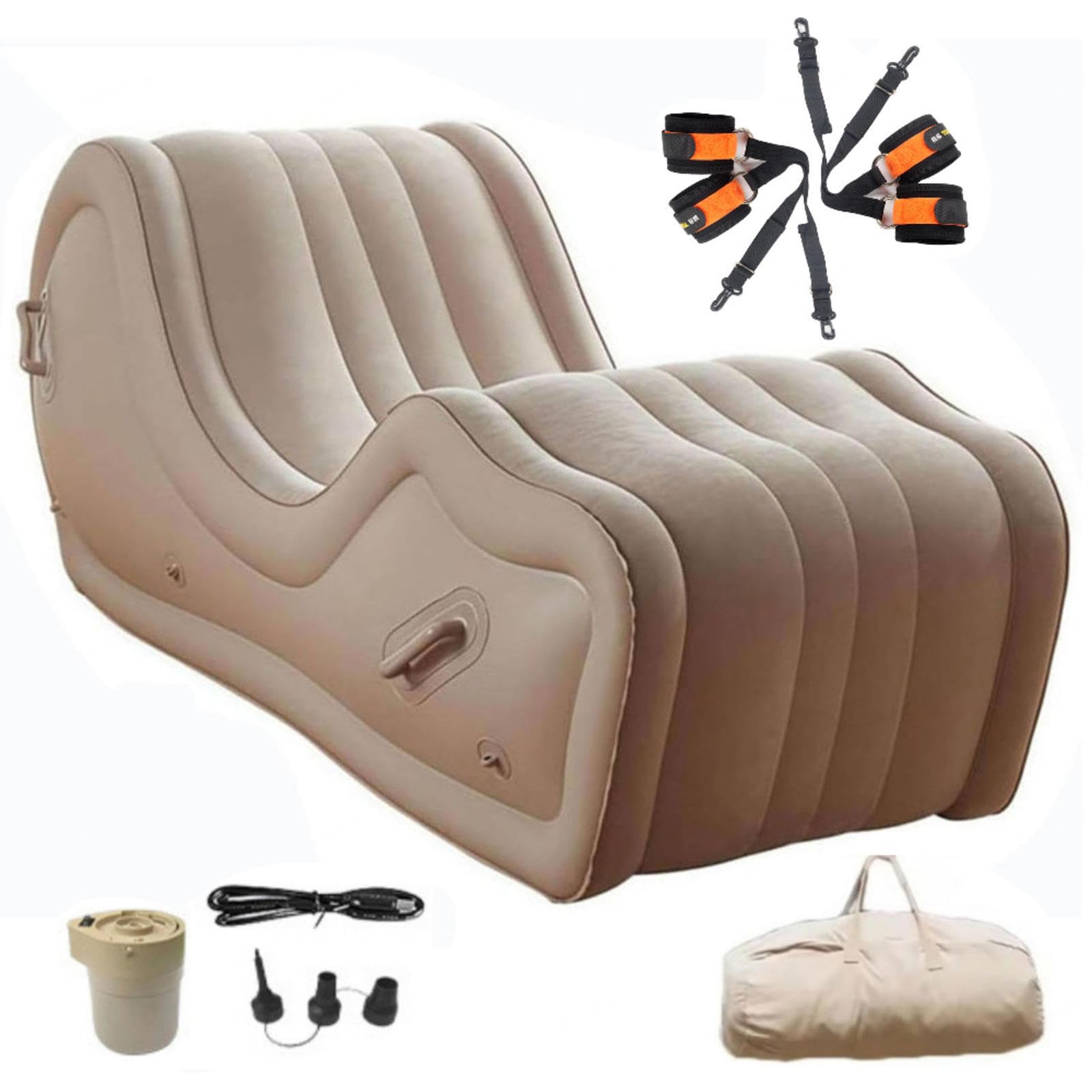 Fauteuil Tantrique Sexuel Gonflable Tantra Sofa Chair Fauteuil Érotique,B