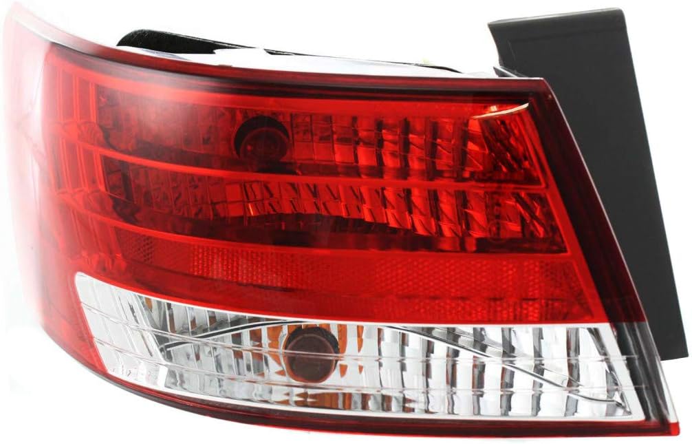 CarLights360 For 2006 2007 Hyundai Sonata Rear Tail Light Driver Side | Replacement For HY2800135 | 92401-OA000, 92401-3K020