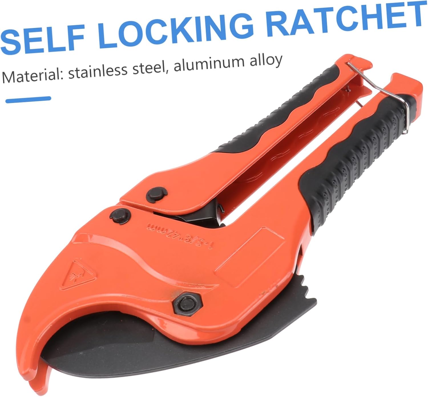 Veemoon Accurate Stainless Steel Tube Cutter Manual Plastic Pipe Trimmer Self-locking Ratchet Wheel for Effortless Cutting of Ppr and Tubing for Plumbing and Home Projects
