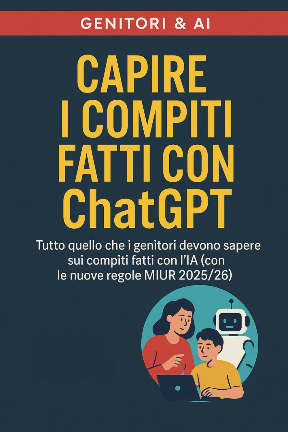 Prof, l’ha scritto ChatGPT – Tutto quello che i genitori devono sapere sui compiti fatti con l’AI: Guida pratica per genitori: compiti, AI, scuola e ... MIUR 2025/26 (Crescere nell’Era Digitale)